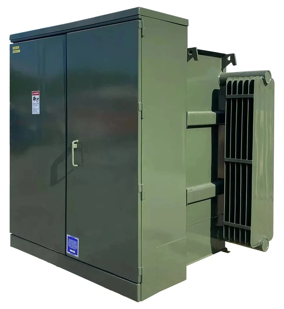 มาตรฐานสามเฟส Mount Mount Transformer 1500KVA ANSI/IEEE มาตรฐานสำหรับตลาดอเมริกาเหนือ